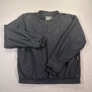 VTG Zero Restriction Gore Tex Pullover Men 2XL Black Windbreaker Anorak USA Made